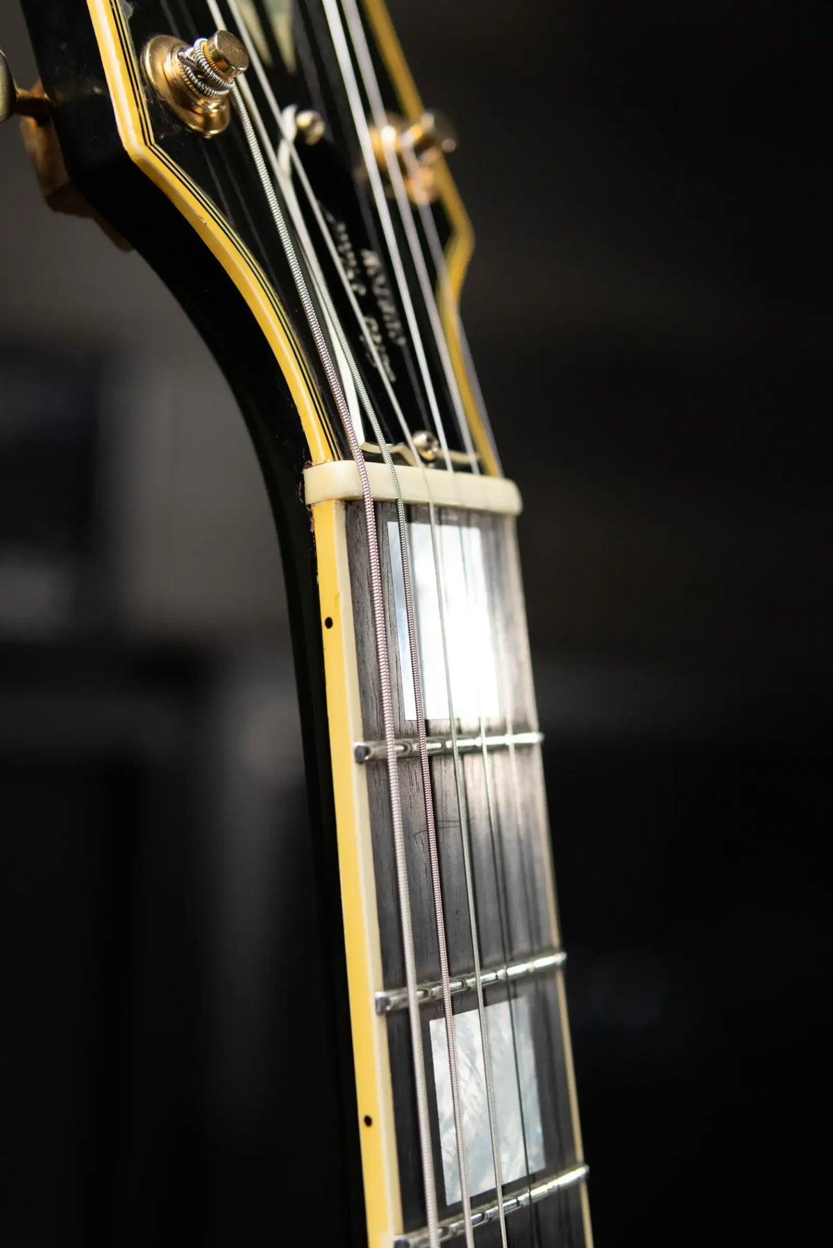 Gibson Vintage 1973 Les Paul Custom '54 Reissue Electric Guitar - Ebony with Hardshell Case - Used