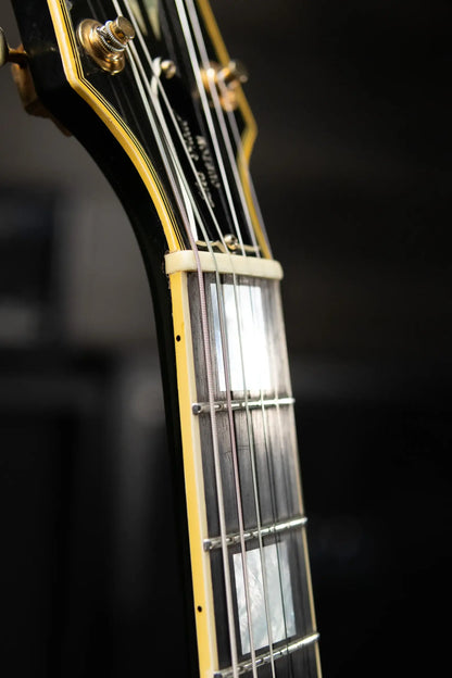 Gibson Vintage 1973 Les Paul Custom '54 Reissue Electric Guitar - Ebony with Hardshell Case - Used