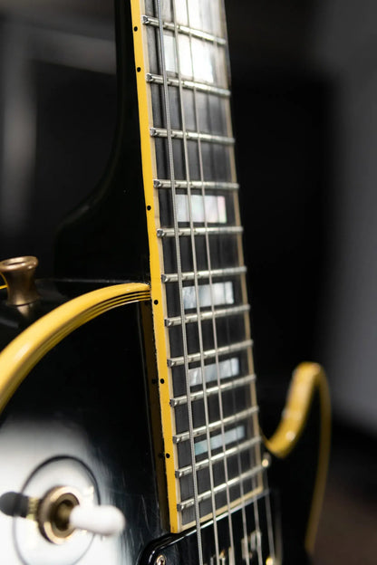 Gibson Vintage 1973 Les Paul Custom '54 Reissue Electric Guitar - Ebony with Hardshell Case - Used