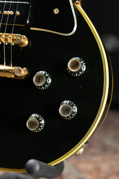 Gibson Vintage 1973 Les Paul Custom '54 Reissue Electric Guitar - Ebony with Hardshell Case - Used