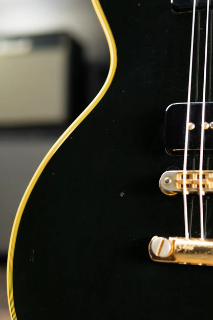 Gibson Vintage 1973 Les Paul Custom '54 Reissue Electric Guitar - Ebony with Hardshell Case - Used