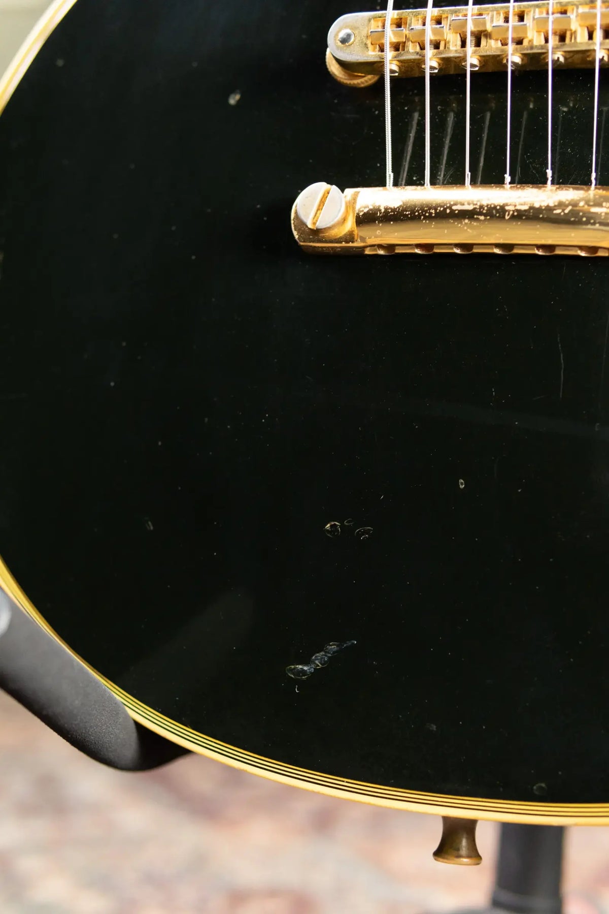 Gibson Vintage 1973 Les Paul Custom '54 Reissue Electric Guitar - Ebony with Hardshell Case - Used