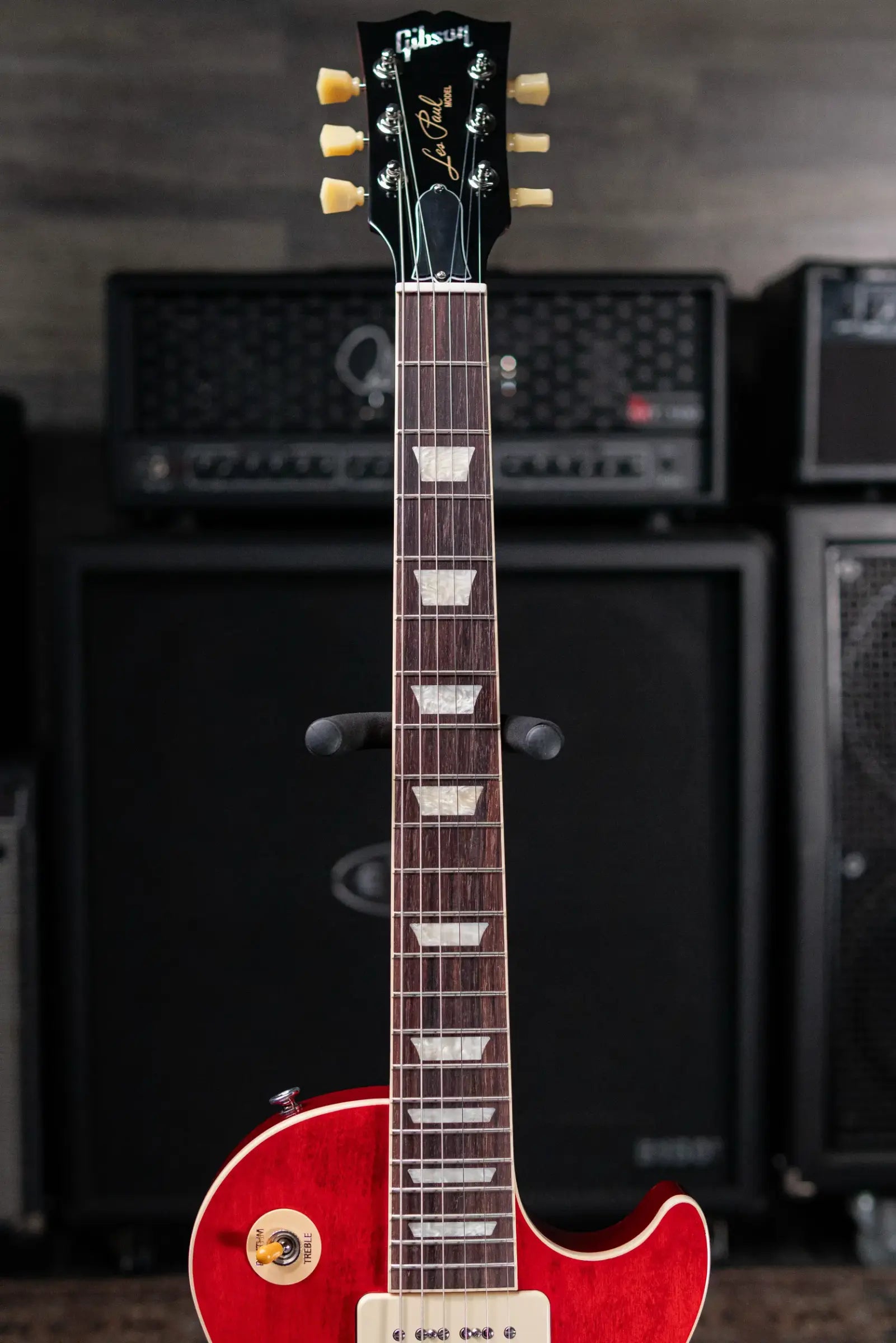 Gibson Warren Haynes Les Paul Standard Electric Guitar - Sixties Cherry with Hardshell Case