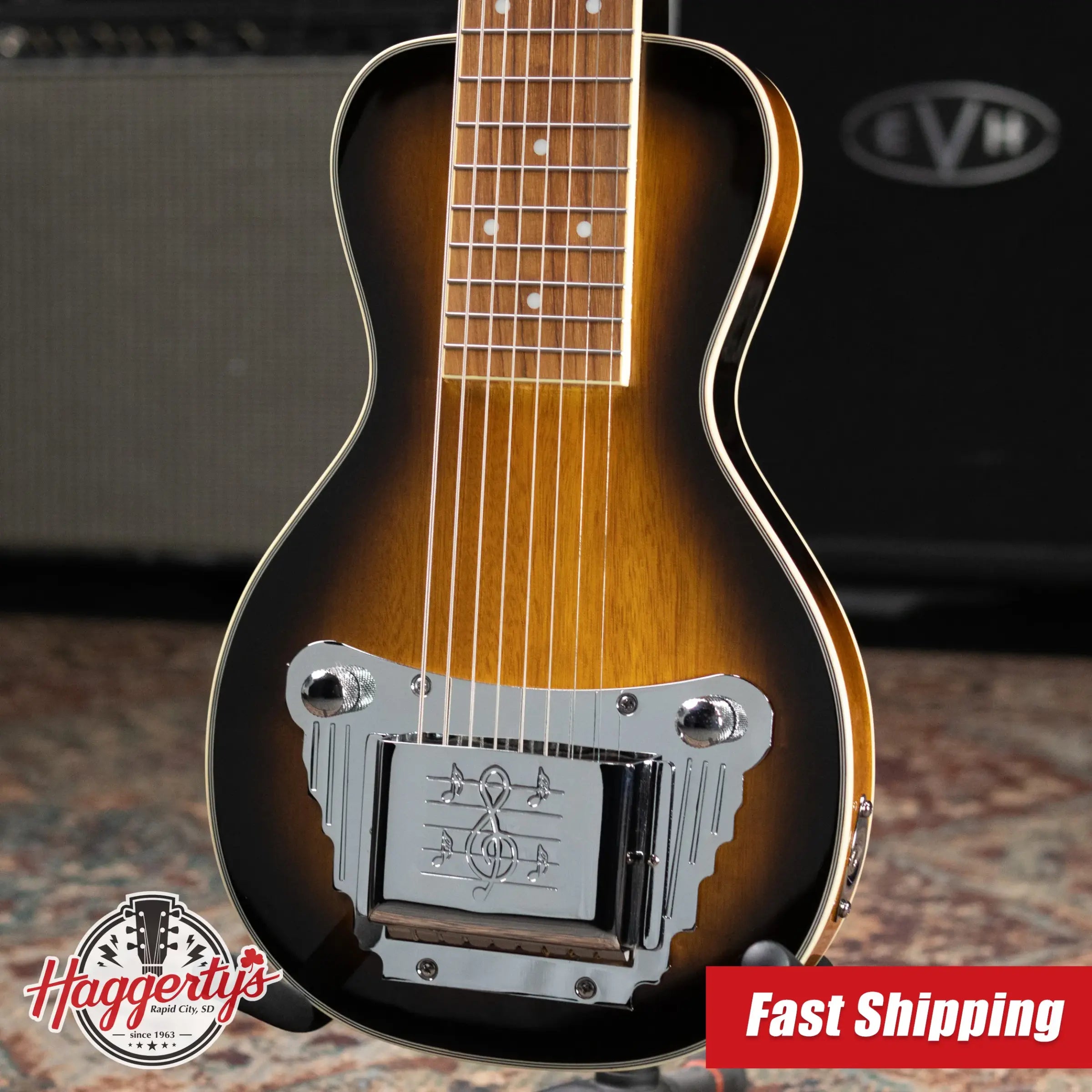 Gold Tone LS-8 8-string Lap Steel Guitar - High Gloss Tobacco Sunburst