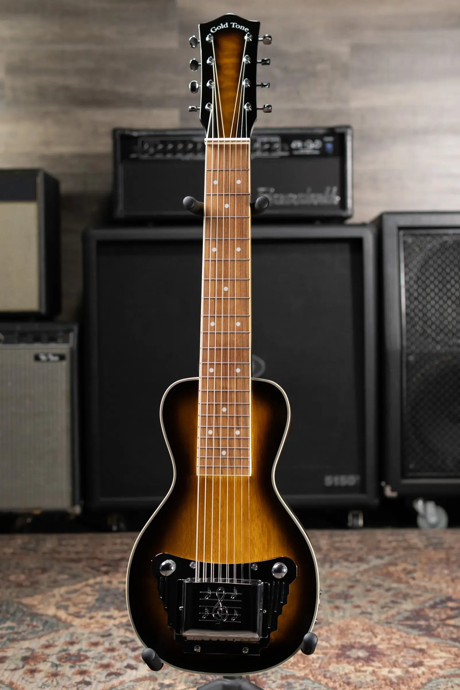 Gold Tone LS-8 8-string Lap Steel Guitar - High Gloss Tobacco Sunburst
