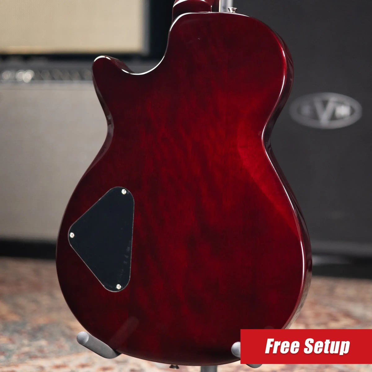 Gretsch Electromatic Jet Club 1 Pickup Electric Guitar - Claret Burst