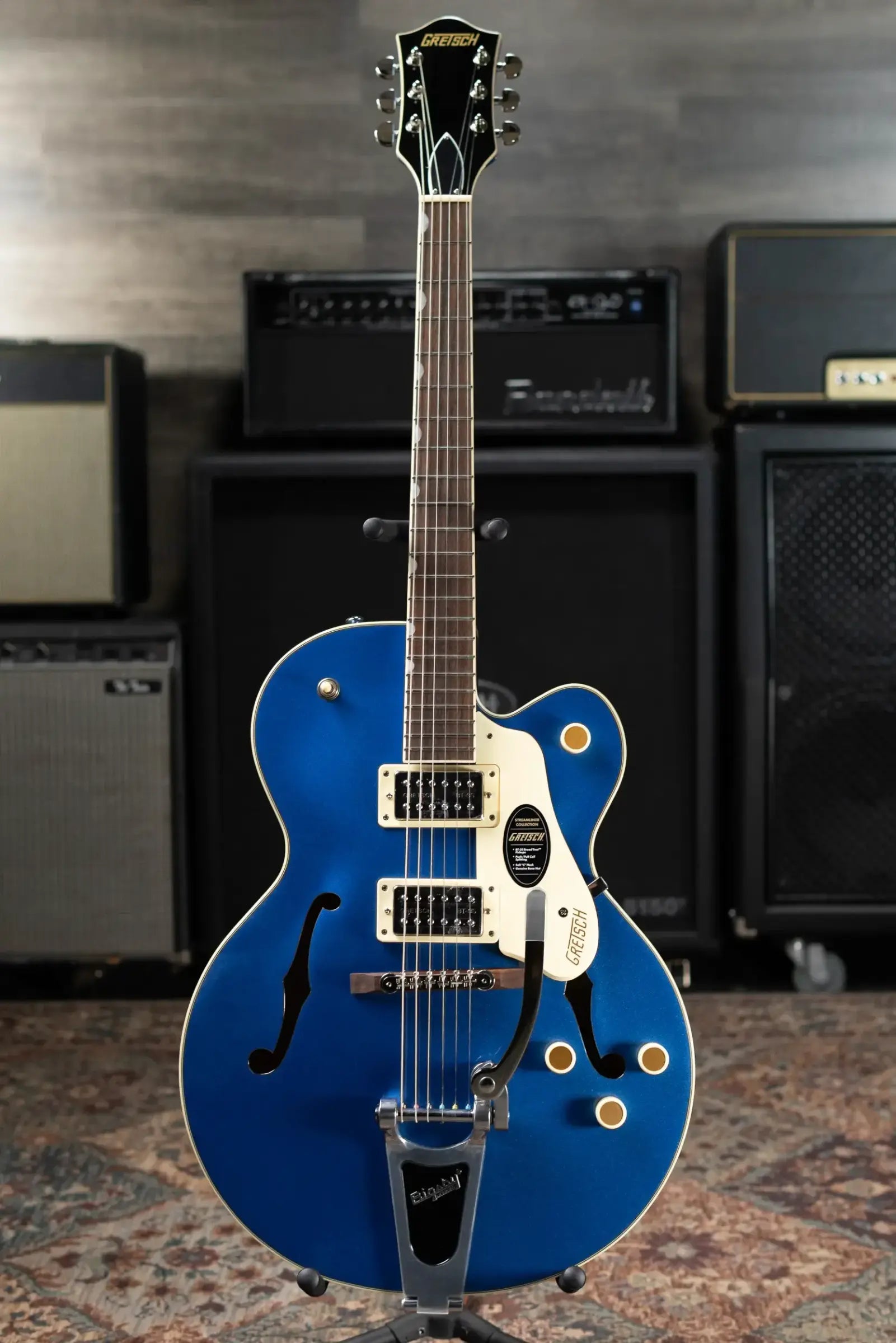 Gretsch G2420T Streamliner Hollow Body with Bigsby Electric Guitar - Fairlane Blue