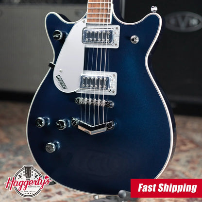 Gretsch G5232LH Electromatic Double Jet FT Left-Handed Electric Guitar - Midnight Sapphire