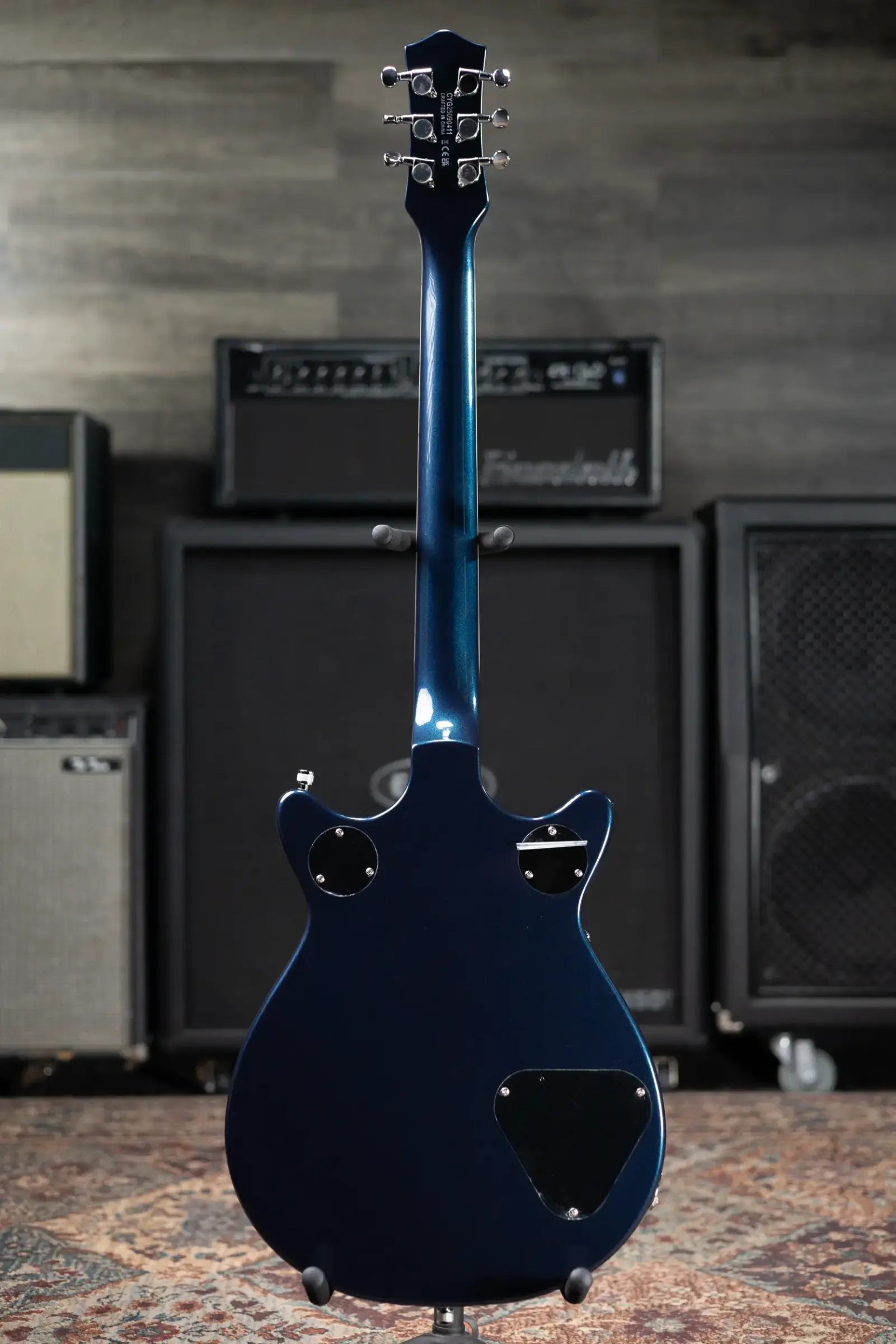 Gretsch G5232LH Electromatic Double Jet FT Left-Handed Electric Guitar - Midnight Sapphire
