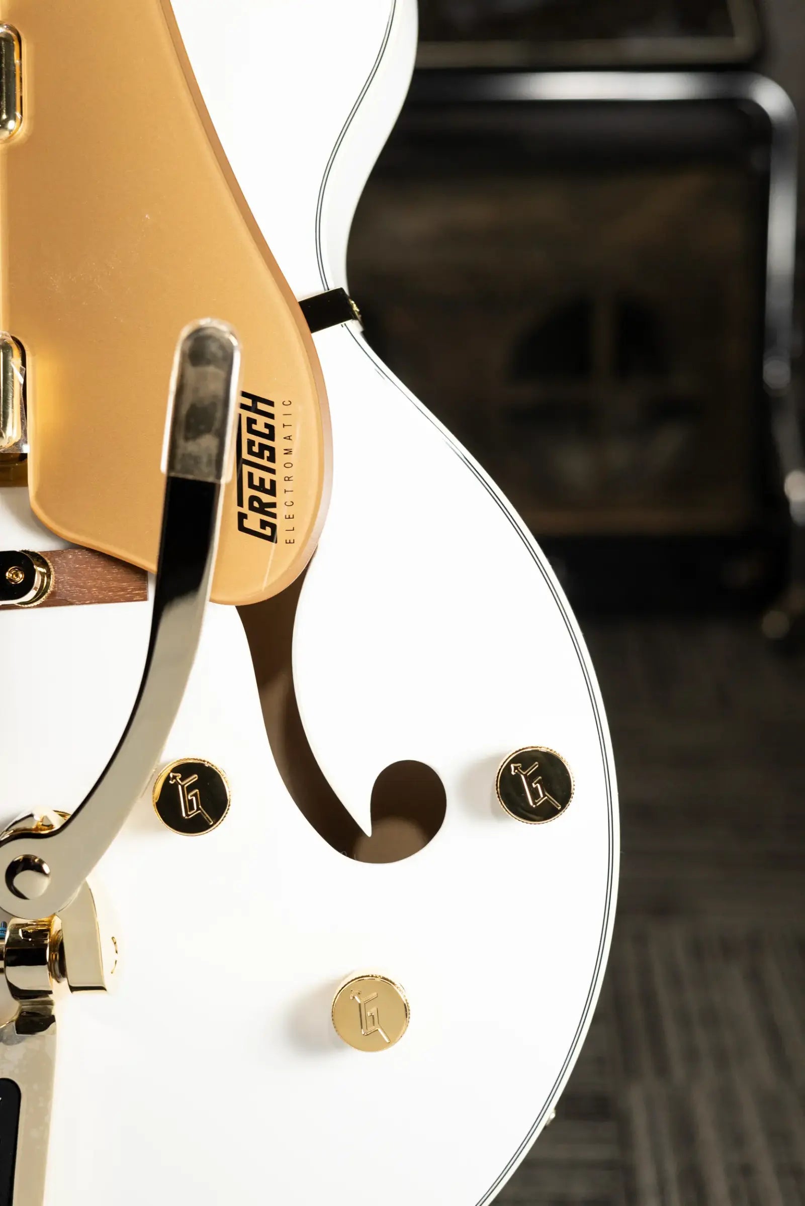 Gretsch G5422TG Electromatic Classic Hollow Body with Bigsby Electric Guitar - Snowcrest White