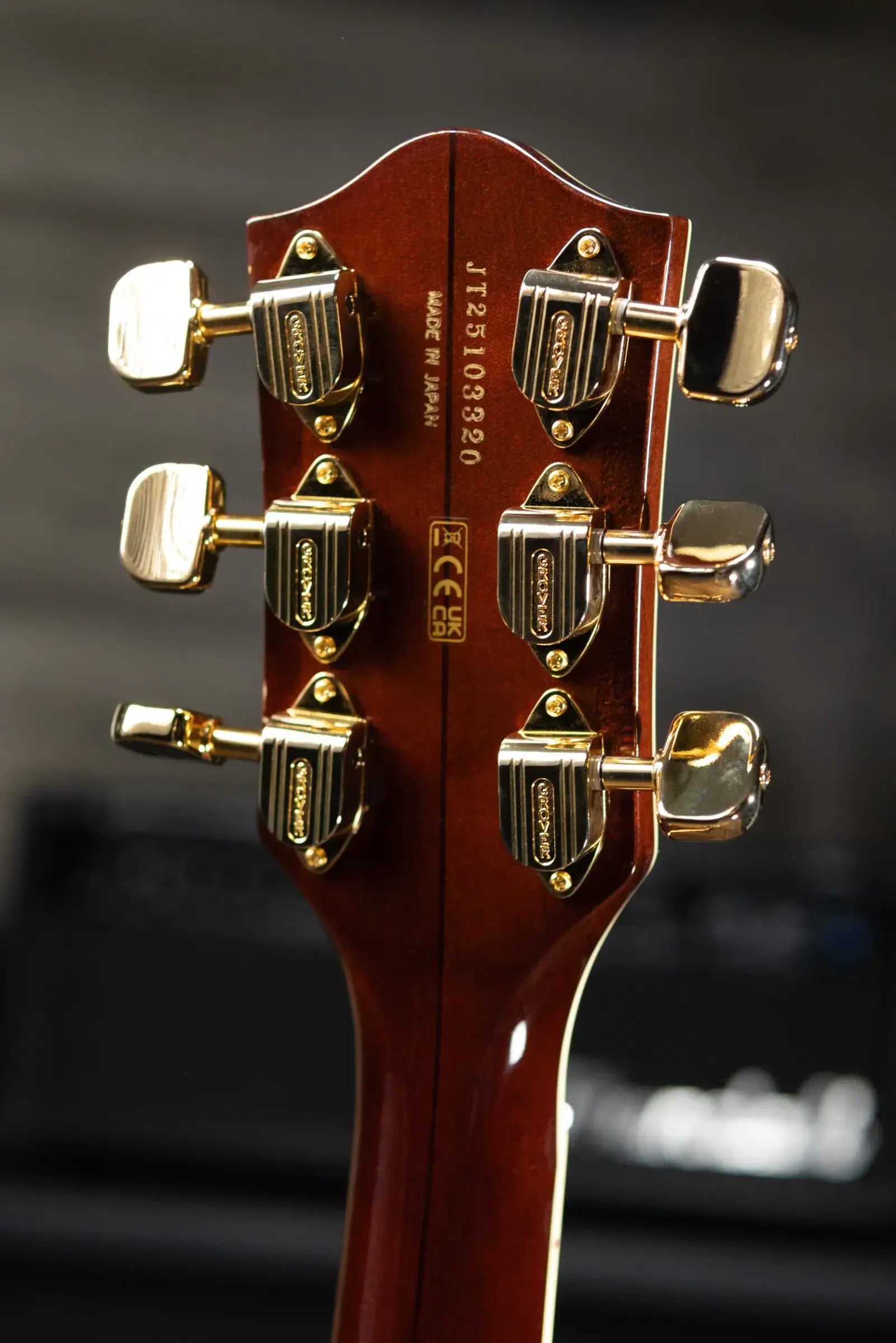 Gretsch G6122T-59 Vintage Select Edition '59 Chet Atkins Country Gentleman Hollow Body with Bigsby Electric Guitar - Walnut Stain Lacquer with Hardshell Case