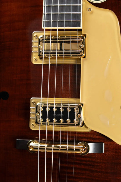 Gretsch G6122T-59 Vintage Select Edition '59 Chet Atkins Country Gentleman Hollow Body with Bigsby Electric Guitar - Walnut Stain Lacquer with Hardshell Case