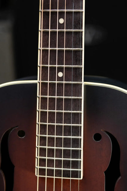 Gretsch G9241 Alligator Biscuit Round-Neck Acoustic/Electric Resonator Guitar - 2-Color Sunburst