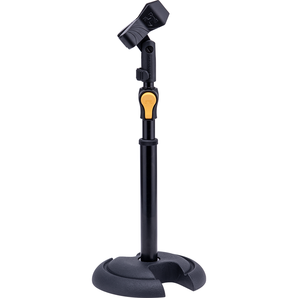 Hercules MS100B Plus “H” Base Mic Stand with EZ Grip Height Adjustment