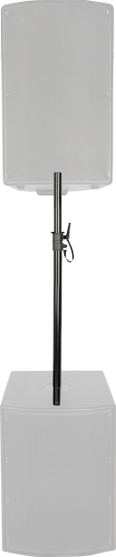Hercules SS350B Subwoofer Speaker Pole with M20 Hybrid Adapter