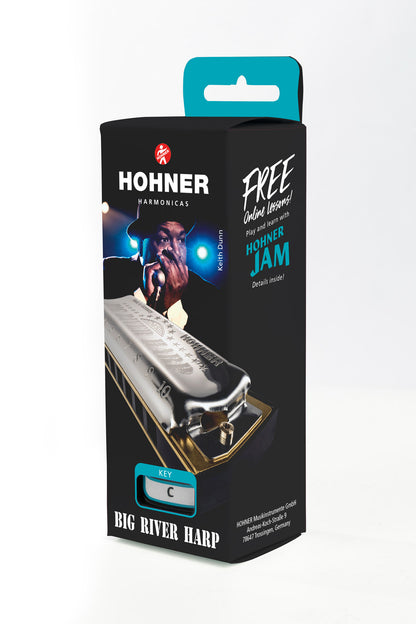Hohner BGRVR-C Big River Harp Harmonica - C Major