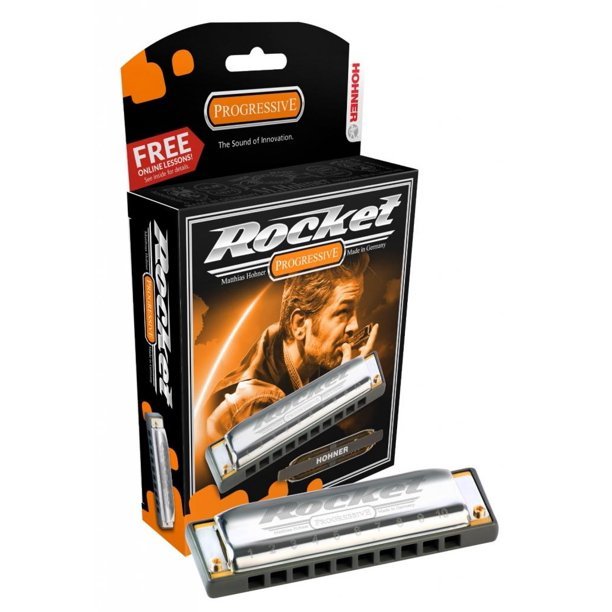 Hohner Rocket Progressive Harmonica Key of C