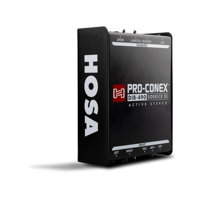 Hosa PRO-CONEX SIDEKICK Active Stereo DI Box