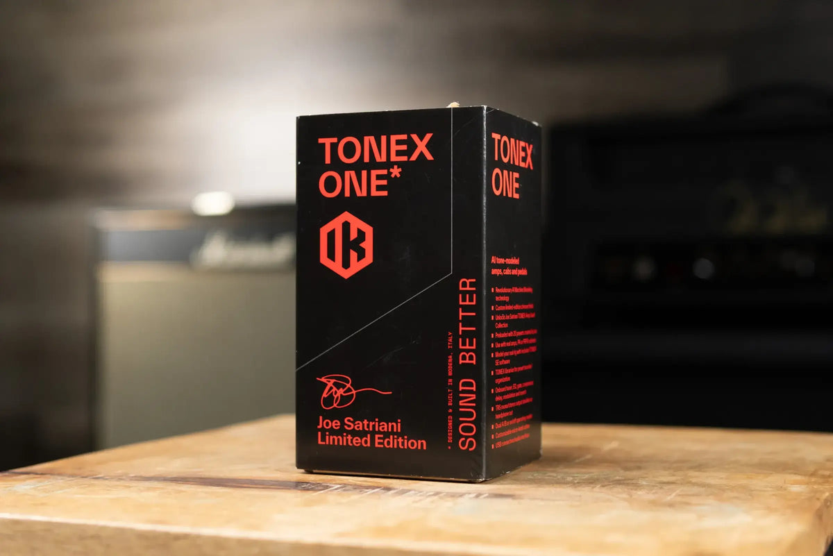 IK Multimedia TONEX ONE Amplifier/Cab/Pedal Modeler - Joe Satriani Limited Edition - Floor Model Demo