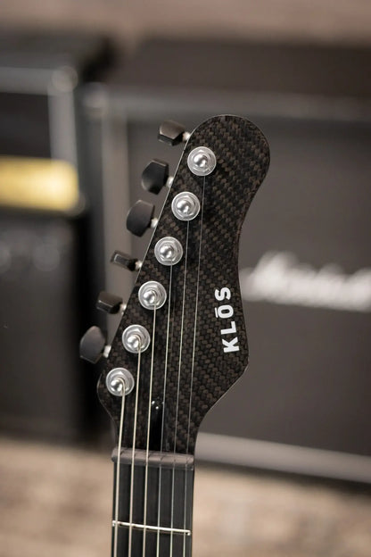 KLOS Custom Series Artemis 24 Fishman Electric Guitar - Feather with Locking Tuners and  Gig Bag