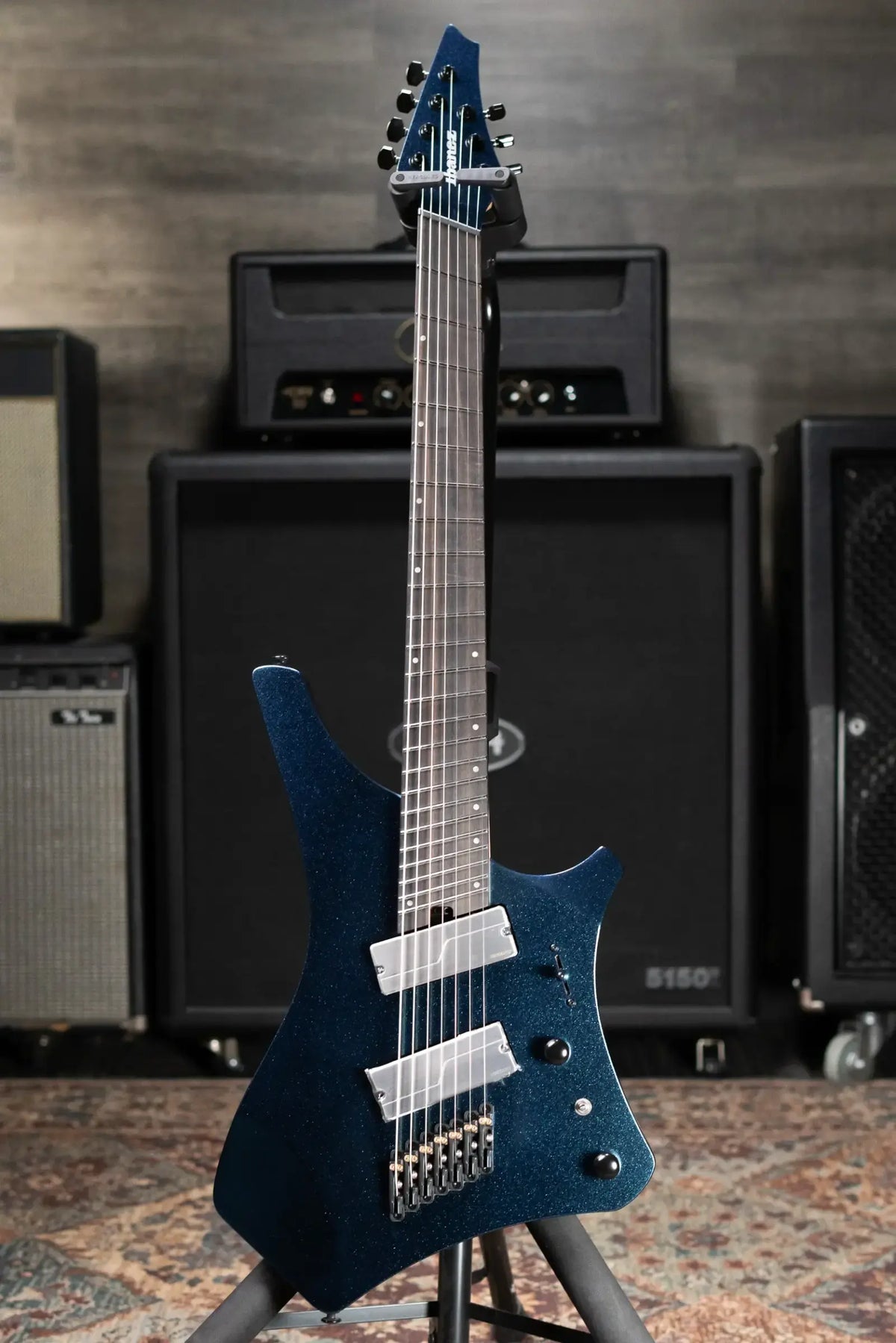 Ibanez Alpha A527 Multi-Scale 7-String Electric Guitar - Nebula Shift with Gig Bag