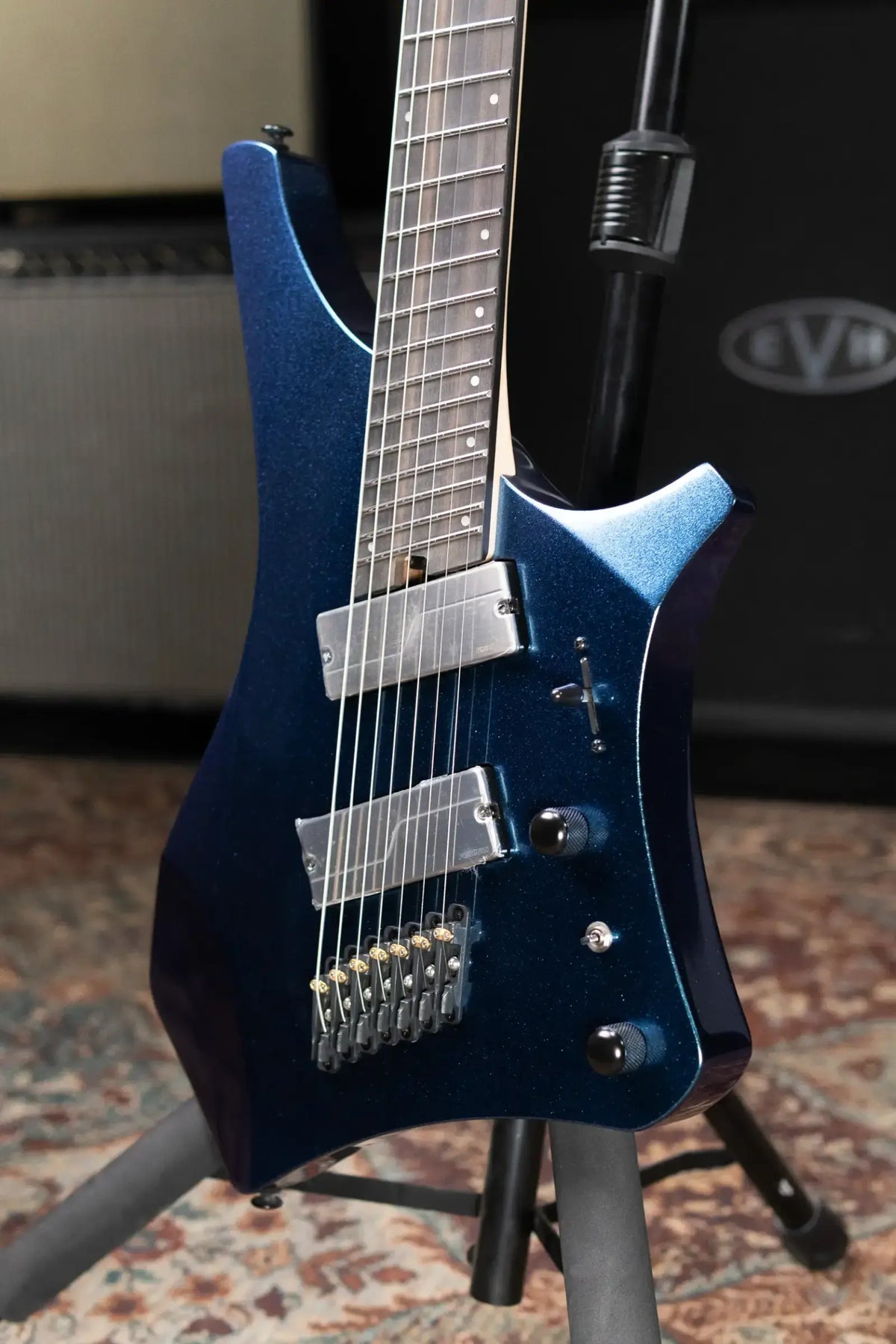 Ibanez Alpha A527 Multi-Scale 7-String Electric Guitar - Nebula Shift with Gig Bag