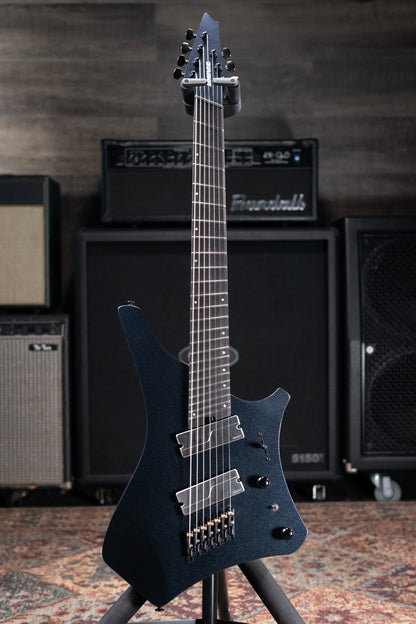 Ibanez Alpha A527 Multi-scale 7-string Electric Guitar - Iron Pewter with Gig Bag