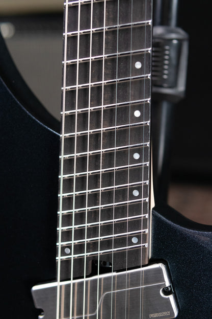 Ibanez Alpha A527 Multi-scale 7-string Electric Guitar - Iron Pewter with Gig Bag