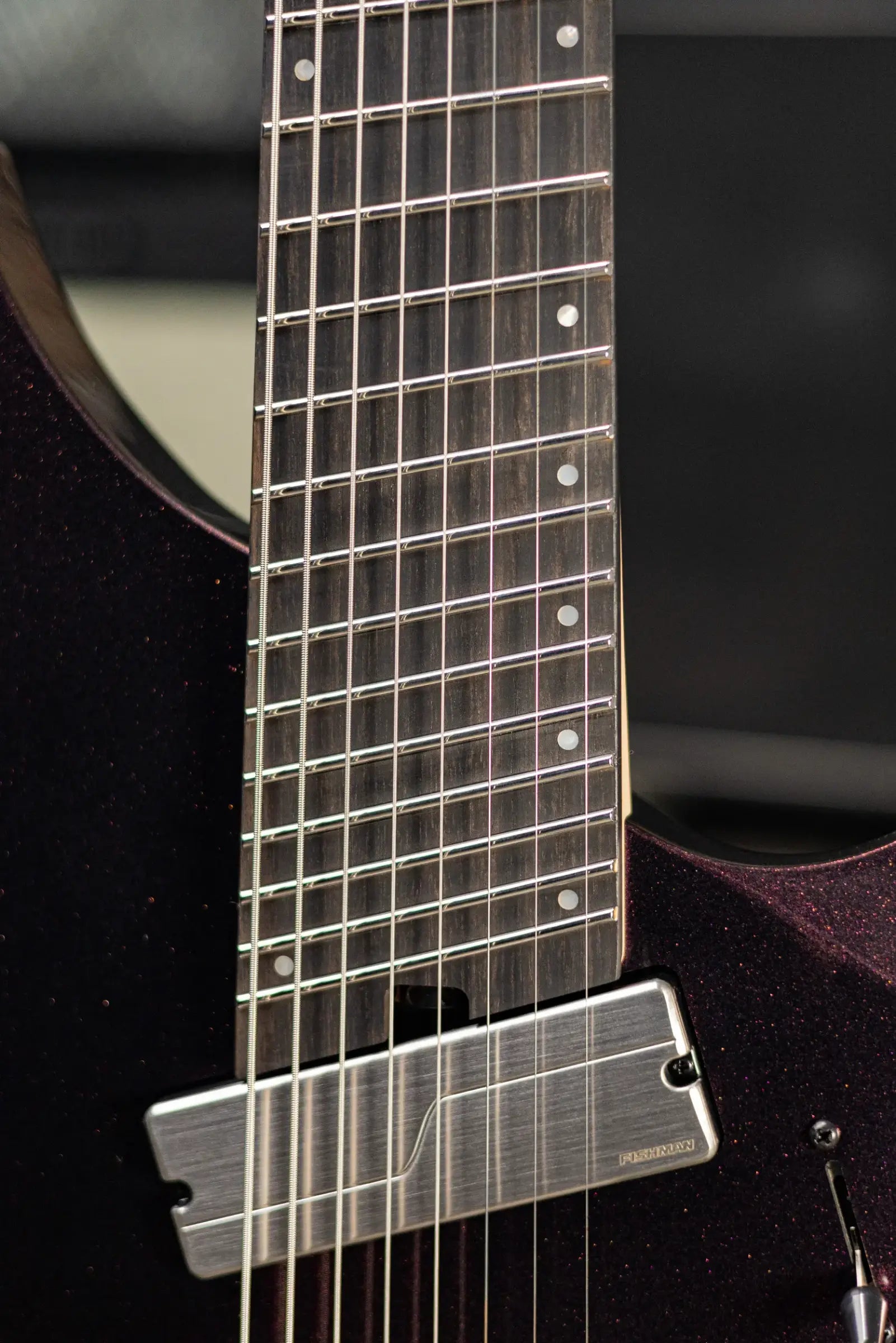 Ibanez Alpha A528 Multi-Scale 8-String Electric Guitar - Coral Mirage with Gig Bag