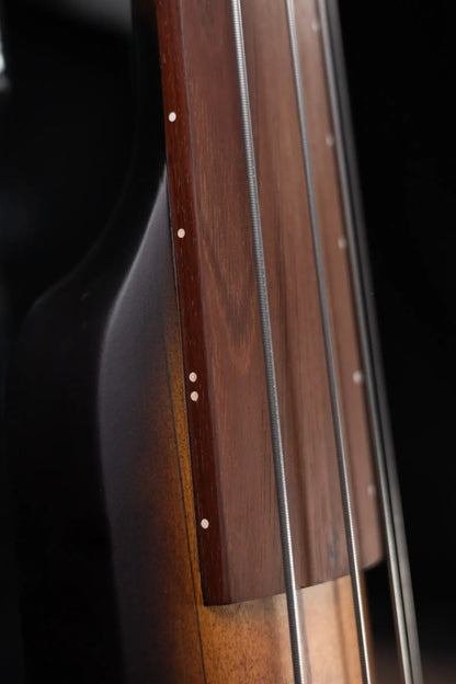 Ibanez Bass Workshop UB804 4-String Electric Upright Bass - Mahogany Oil Burst with Gig Bag
