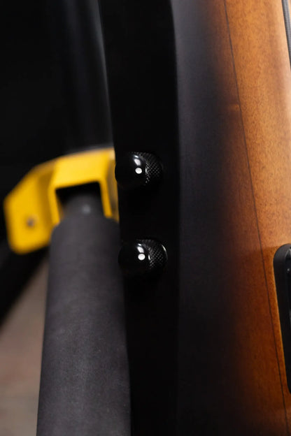 Ibanez Bass Workshop UB804 4-String Electric Upright Bass - Mahogany Oil Burst with Gig Bag