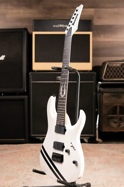 Ibanez JBBM40PW JB Brubaker Signature Electric Guitar - Pearl White