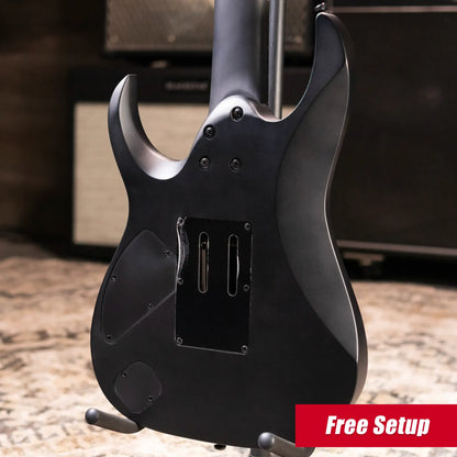 Ibanez K7YIN James "Munky" Shaffer Signature 7-String Electric Guitar - Matte Black with Gig Bag