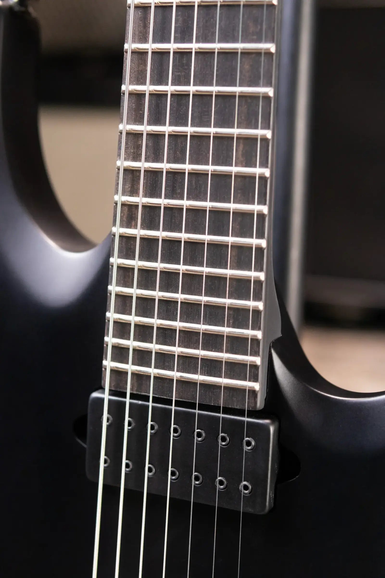 Ibanez KTYIN James "Munky" Shaffer Signature 7-String Electric Guitar - Matte Black with Gig Bag