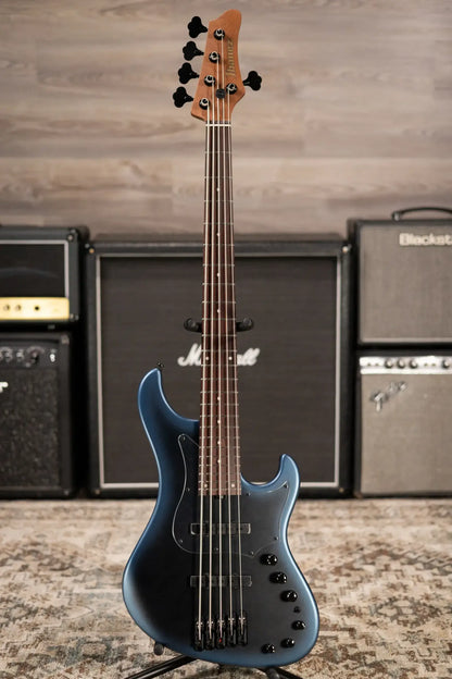 Ibanez Mode MDM1005 5-String Electric Bass Guitar - Midnight Arctic Ocean Matte