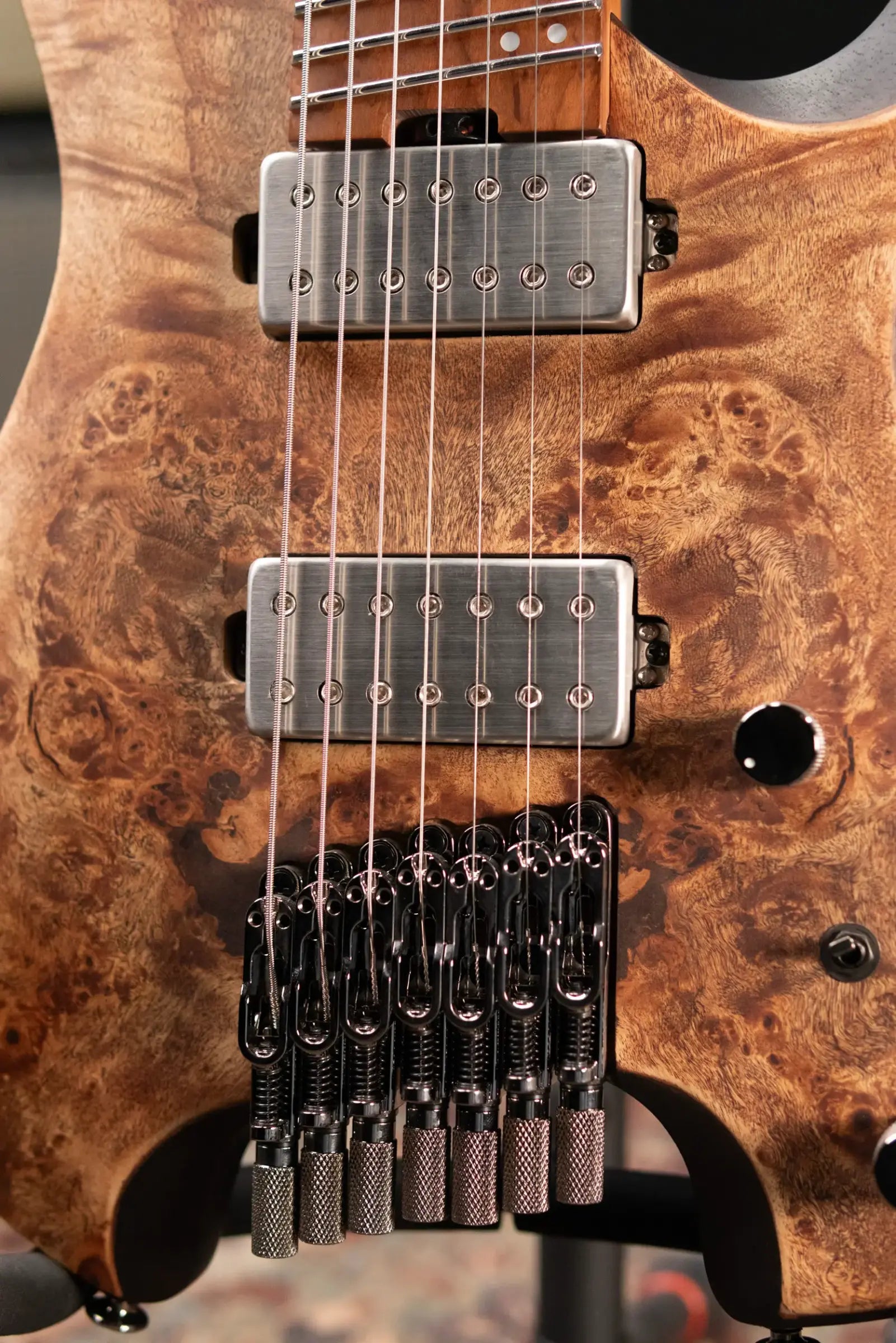 Ibanez QX527PB 7-String Electric Guitar - Antique Brown Stain