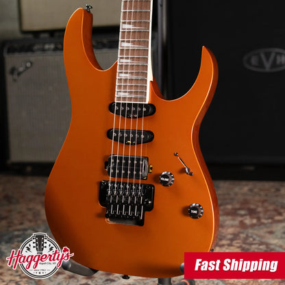 Ibanez RG460DX RG Standard Electric Guitar - Roadster Orange Metallic
