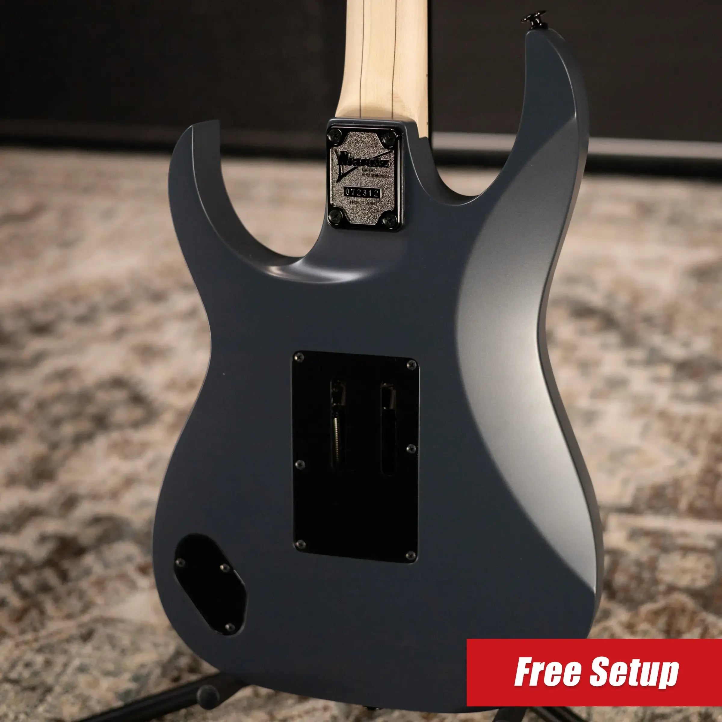 Ibanez RG550 Genesis Collection Electric Guitar - Gray Metallic Flat