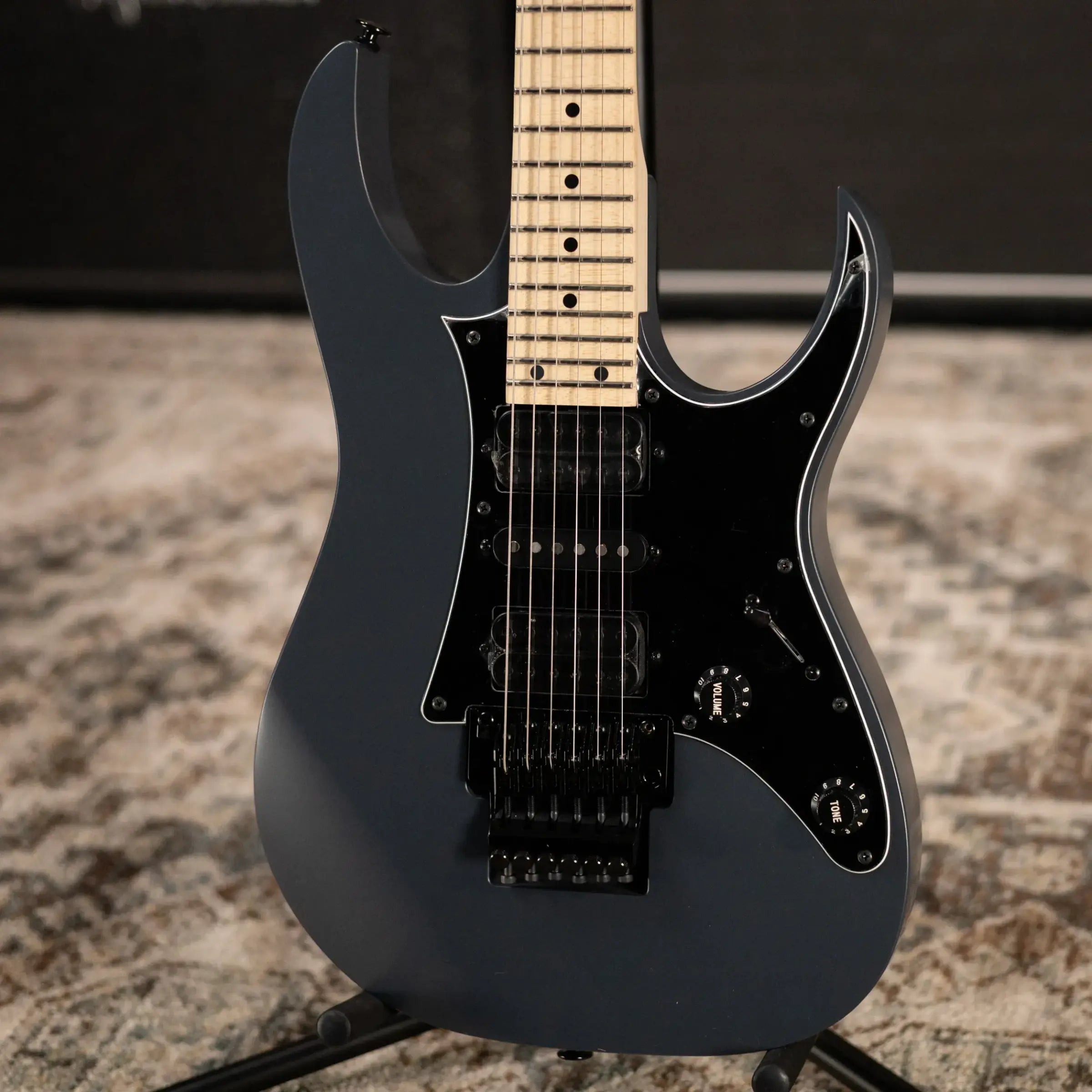Ibanez RG550 Genesis Collection Electric Guitar - Gray Metallic Flat