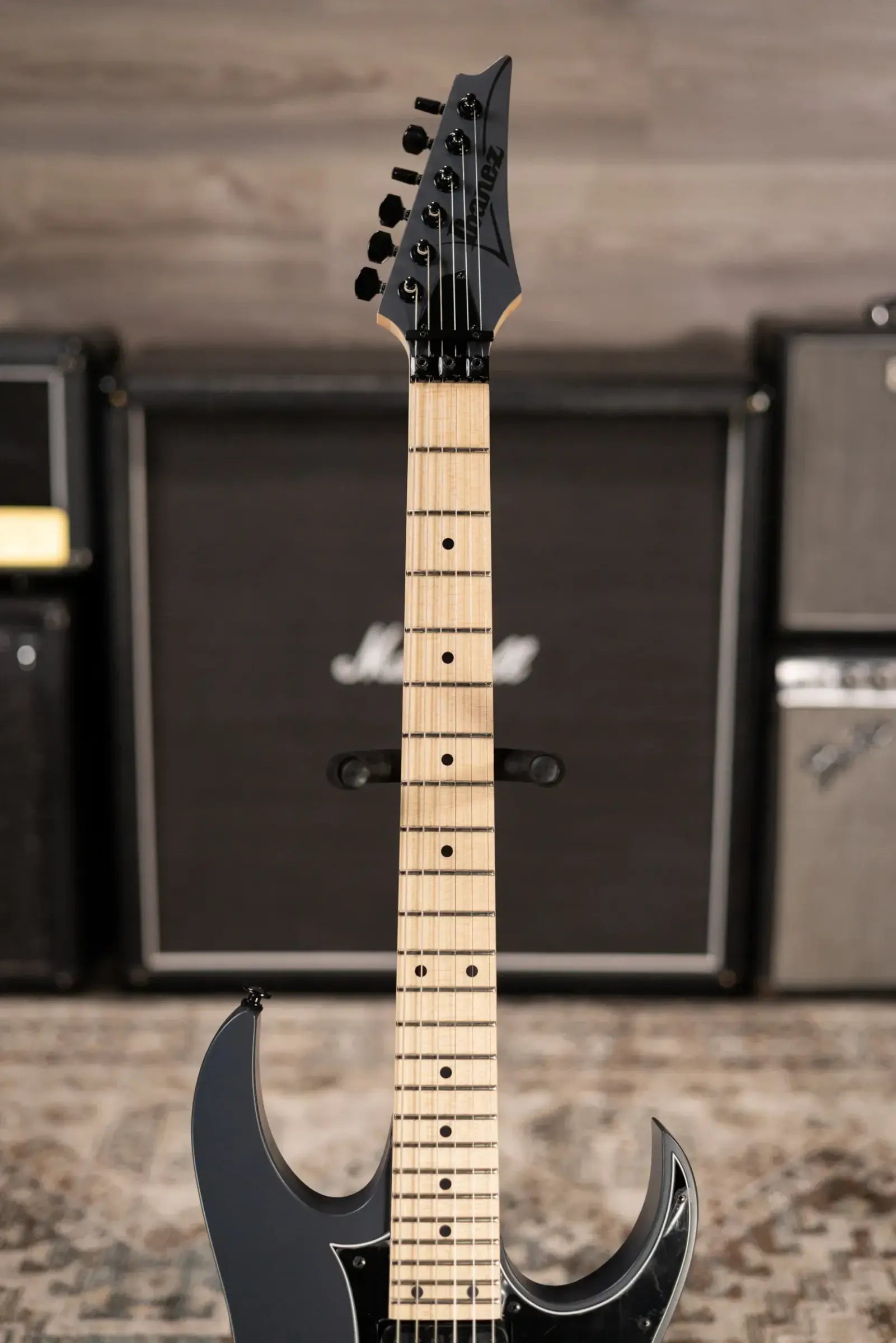 Ibanez RG550 Genesis Collection Electric Guitar - Gray Metallic Flat