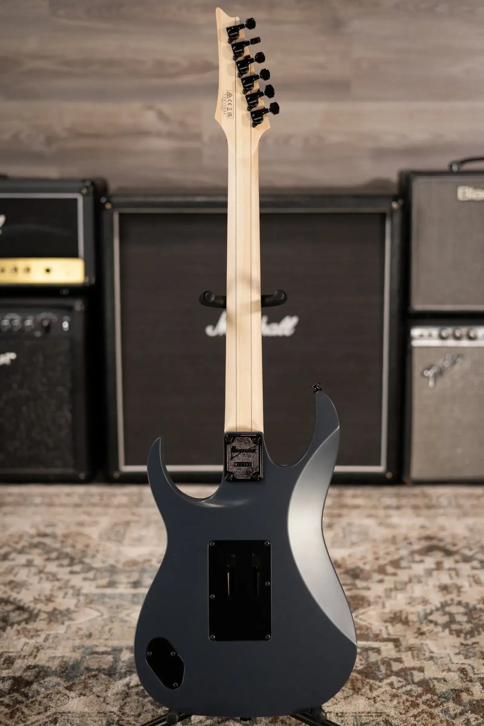 Ibanez RG550 Genesis Collection Electric Guitar - Gray Metallic Flat