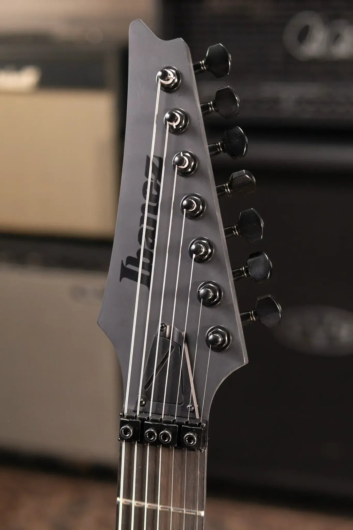 Ibanez RGRB720 Iron Label 7-String Electric Guitar - Black