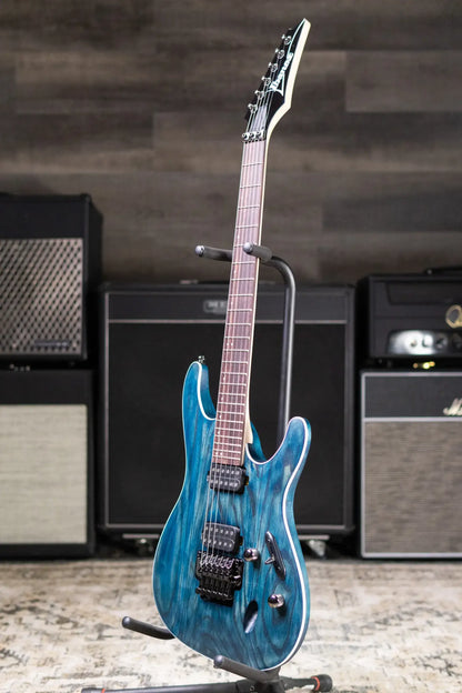 Ibanez S520AH S Standard Electric Guitar - Cosmic Blue Flat