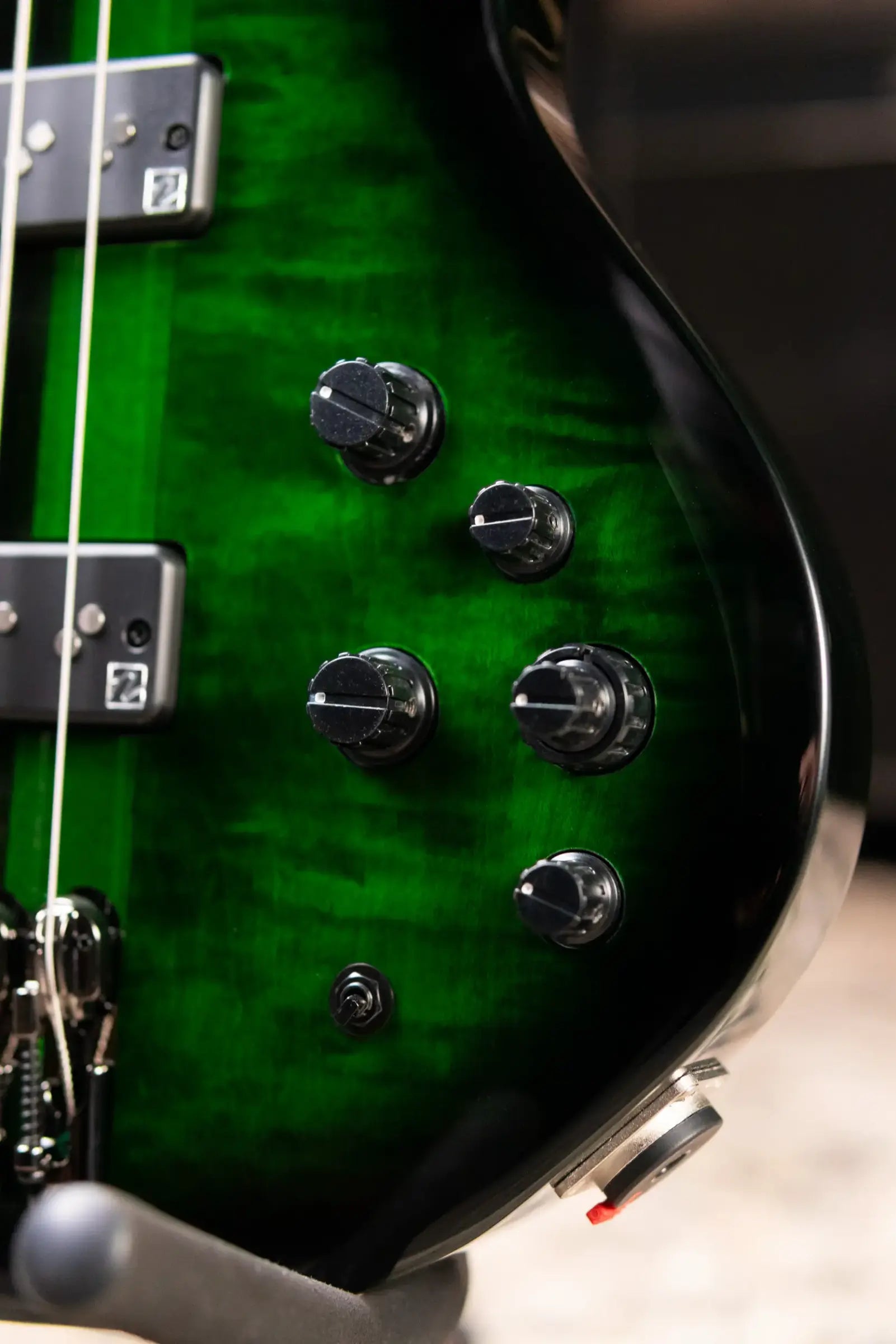 Ibanez Steve Di Giorgio Signature SDGB1-DMT 5-String Fretless Electric Bass - Dark Moss Burst