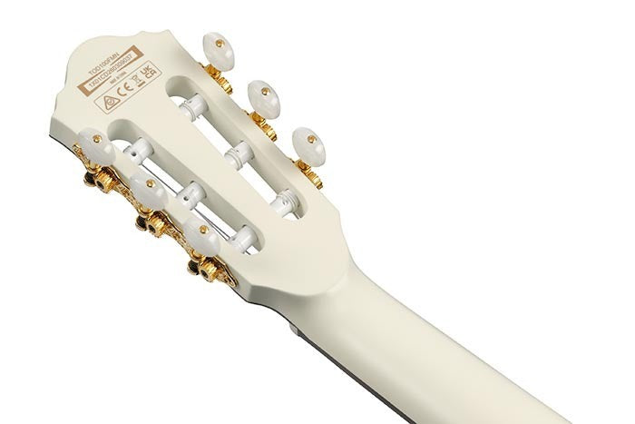 Ibanez TOD100FMN Tim Henson Signature Nylon Electric Guitar - Toasted Marshmallow Matte with Gig Bag
