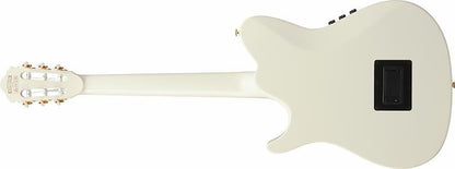 Ibanez TOD100FMN Tim Henson Signature Nylon Electric Guitar - Toasted Marshmallow Matte with Gig Bag