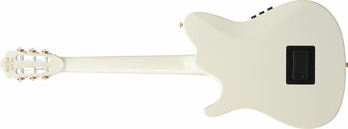 Ibanez TOD100FMN Tim Henson Signature Nylon Electric Guitar - Toasted Marshmallow Matte with Gig Bag