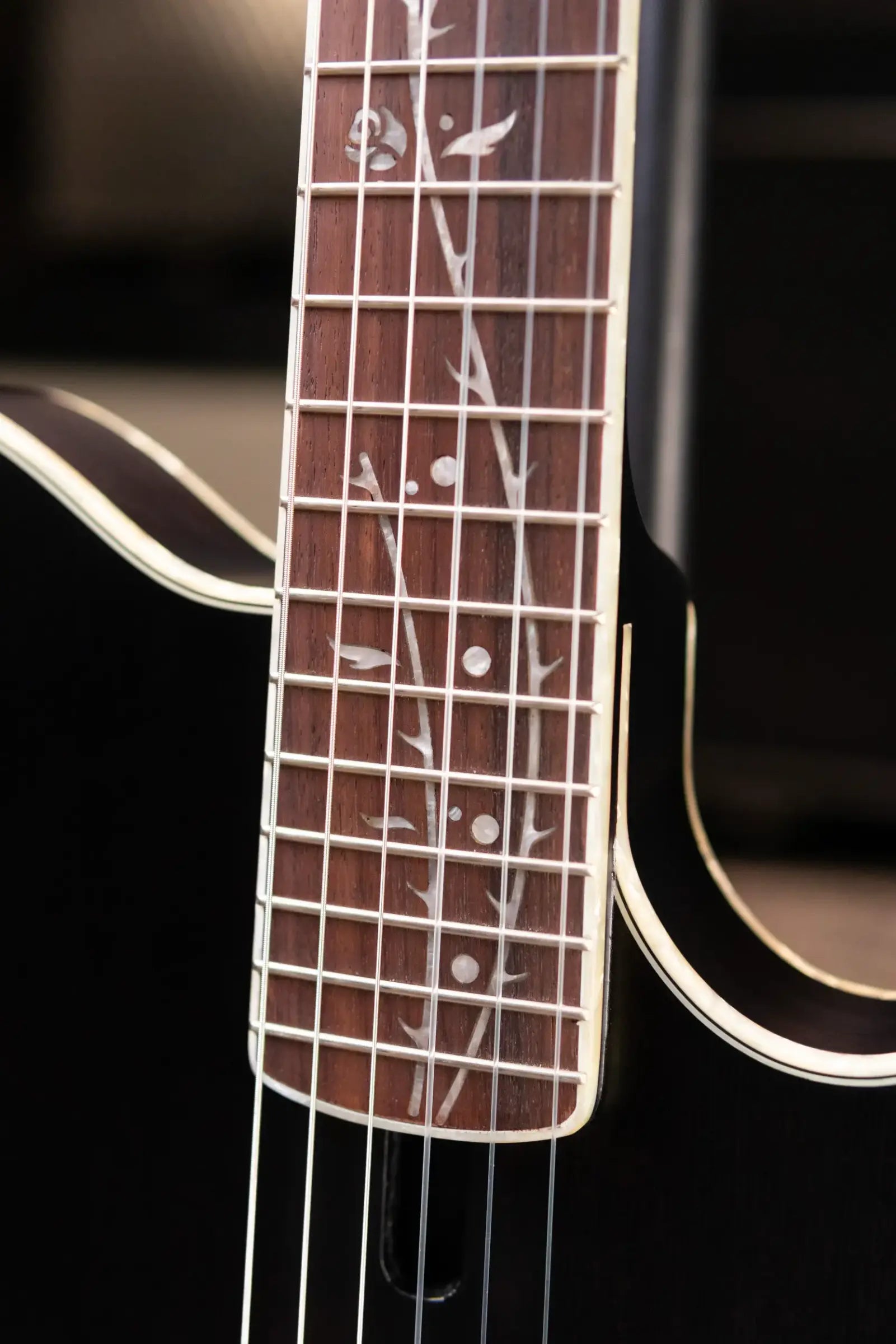 Ibanez TOD10NTKF Tim Henson Signature Electric Guitar - Transparent Black Flat with Gig Bag