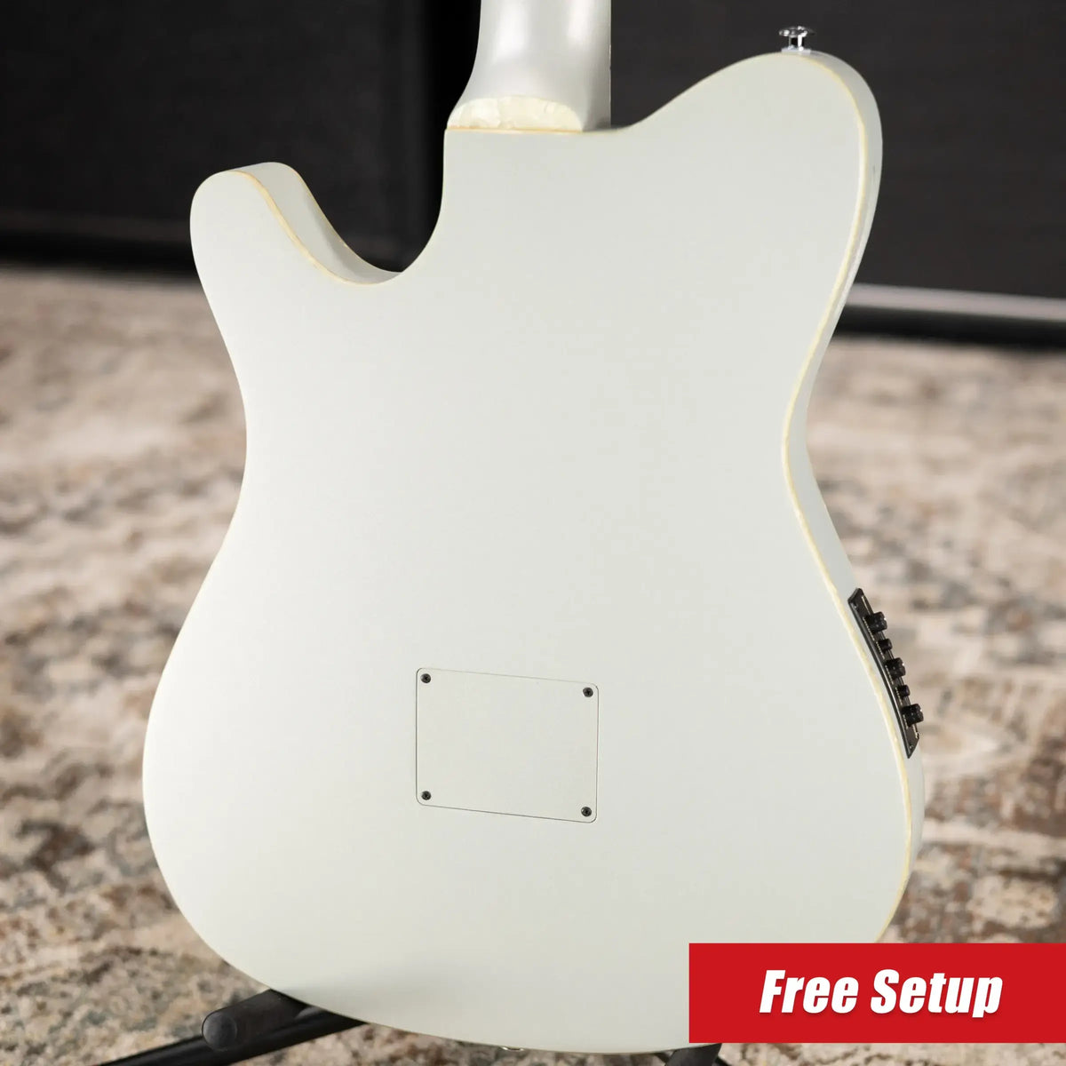 Ibanez TOD10N Tim Henson Signature Nylon Acoustic/Electric Guitar - Silver Metallic Flat