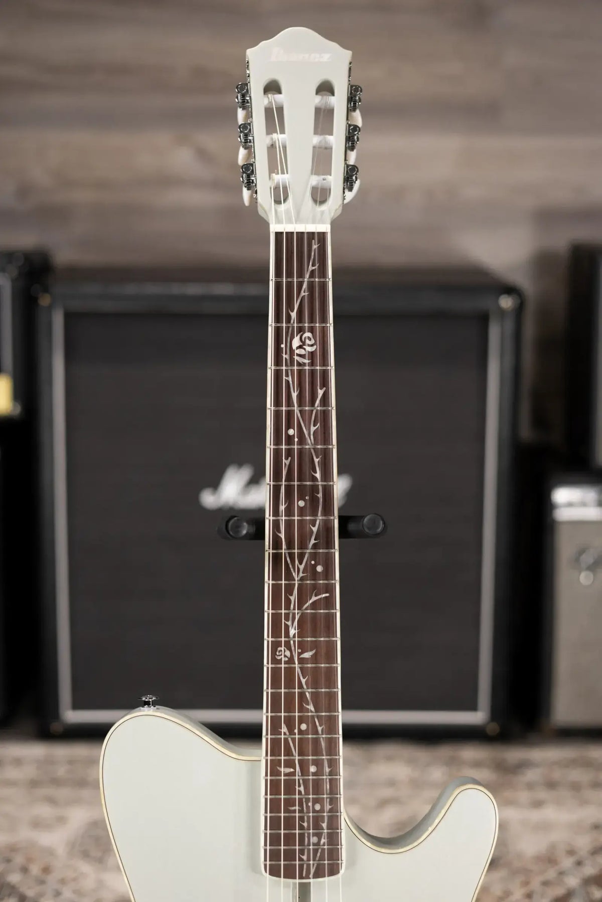 Ibanez TOD10N Tim Henson Signature Nylon Acoustic/Electric Guitar - Silver Metallic Flat